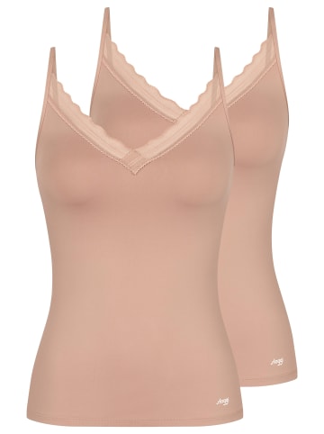 Sloggi Spaghetti Top Go Blush in Cameo brown