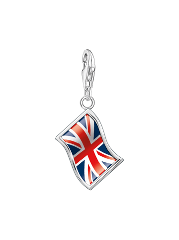 Thomas Sabo Charm-Anhänger London Uk-Flagge in silber