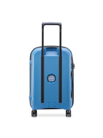 Delsey Belmont Plus 4 Rollen Kabinentrolley 55 cm in zink blau