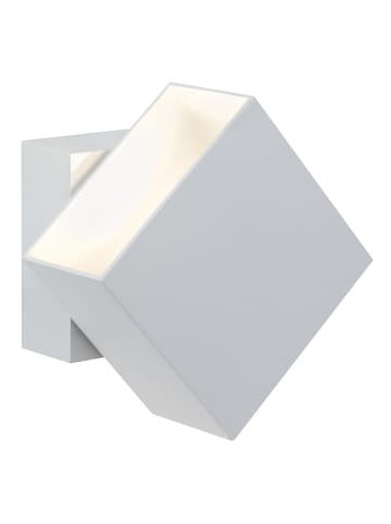 paulmann LED Außen-Wandleuchte Cybo eckig in weiß