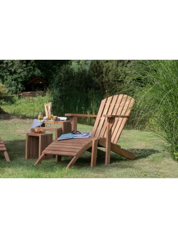 GMD Living Teak Holz Adirondack Gartenstuhl WOODIE in Natur