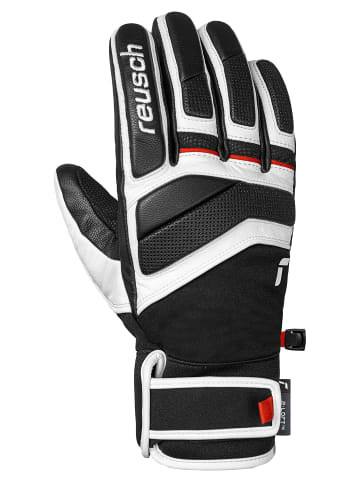 Reusch Winterhandschuhe Alpha Pro in 7745 black/white/fire red