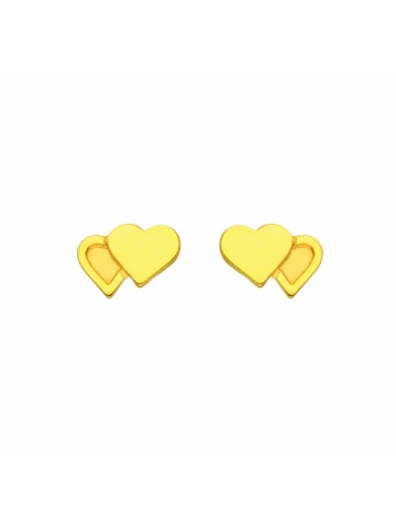 Adeliás Damen 333 Gold Ohrringe / Ohrstecker in gold