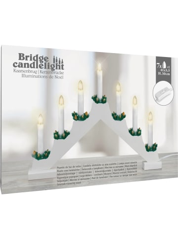 Home&Styling Collection Adventleuchter in weiß