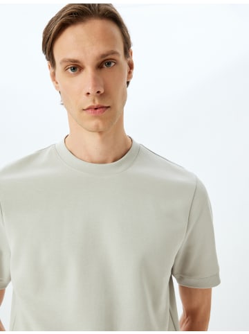 KOTON TSHIRT SS BSC in Grau