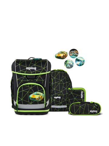 Ergobag ergobag cubo light Schulranzen-Set CyBär Race