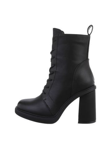 Ital-Design Stiefelette in Schwarz