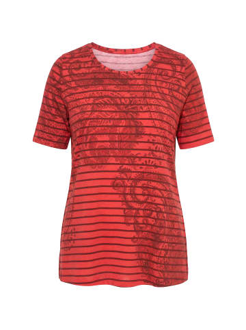 Ulla Popken Shirt in purpurrot