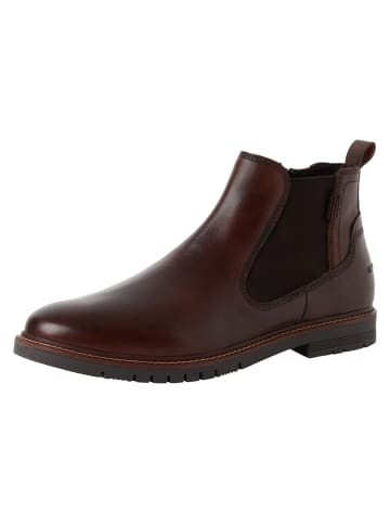 Marco Tozzi Chelsea Boot in DK.BROWN