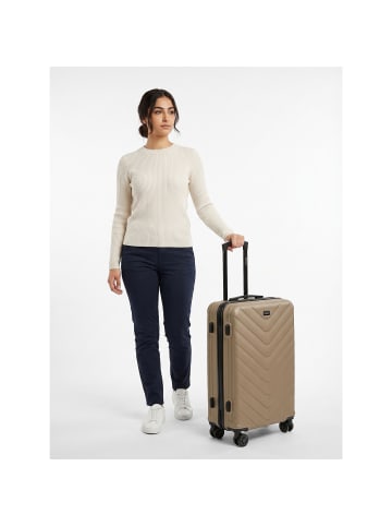 Redolz Essentials 07 MEDIUM 4 Rollen Trolley 67 cm champagne 2