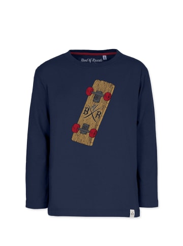 Band of Rascals Longsleeve " Plank " in blau