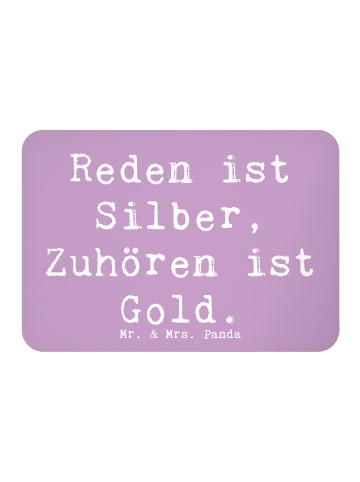 Mr. & Mrs. Panda Magnet Spruch Konflikte friedlich lösen mit Spruch in Lavendeltraum