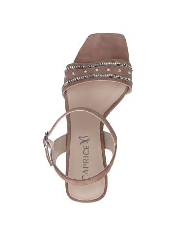 Caprice Sandalette in TAUPE SUEDE
