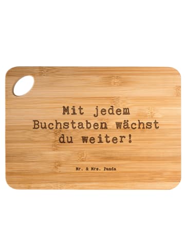 Mr. & Mrs. Panda Küchenbrett Spruch Schulanfang Inspiration mit ... in Braun