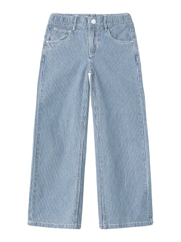 name it Wide Leg Hose NKFROSE WIDE DNM PANT in medium blue denim