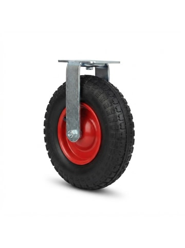 relaxdays Bockrolle in Schwarz/ Rot - 3.50-6