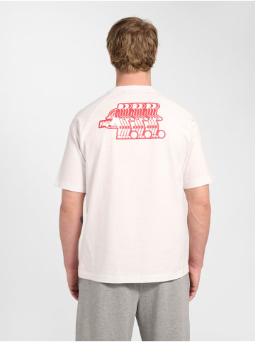 Hummel T-Shirt Hmlkeeper Herren in WHITE/RED