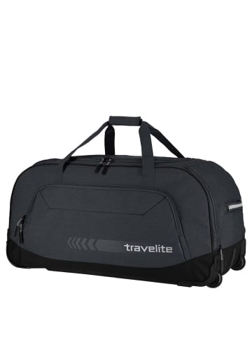 travelite Kick-Off - Rollenreisetasche 77 cm XL (schwarz) in anthracite