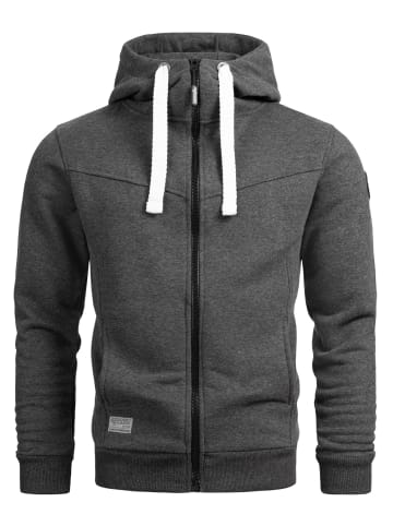 Alessandro Salvarini Jacke A. Salvarini Herren Kapuzenpullover AS123 in Duneklgrau