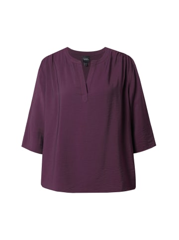 Ulla Popken Bluse in dunkle pflaume