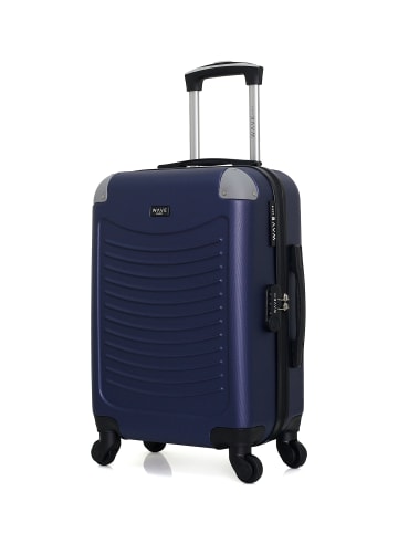 WAVE PARIS Hartschalen Handgepäck CONGO in Dunkelblau (37L)