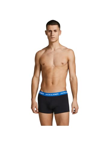 Jack & Jones Boxershort 10er Pack in Schwarz/Rot/Blau/Petrol/Schwarz