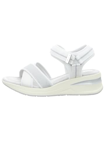 Tamaris Keilsandalette in weiß