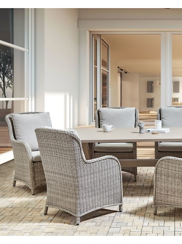 Beliani 2er-Set Sessel CASCAIS in Beige/Grau