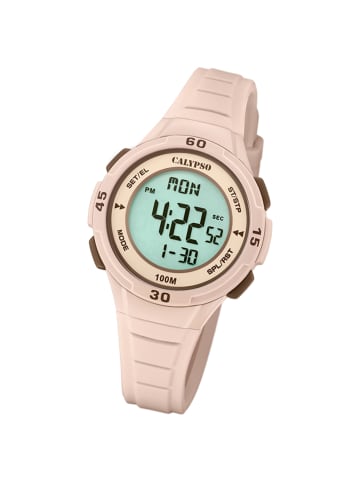 Calypso Digital-Armbanduhr Calypso Junior rosa mittel (ca. 35mm)