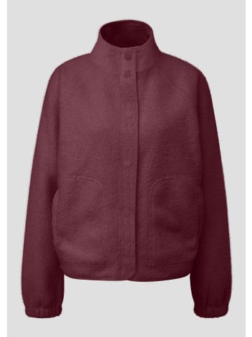 QS Sweatshirt in 3900_bordeaux