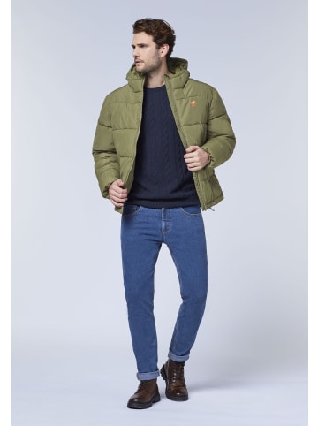 Polo Sylt Jacke im gestepptem Design in Grau