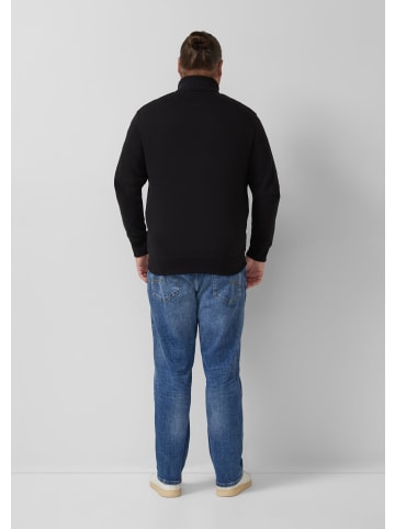 s.Oliver Sweatshirt Jacke in 9999_schwarz