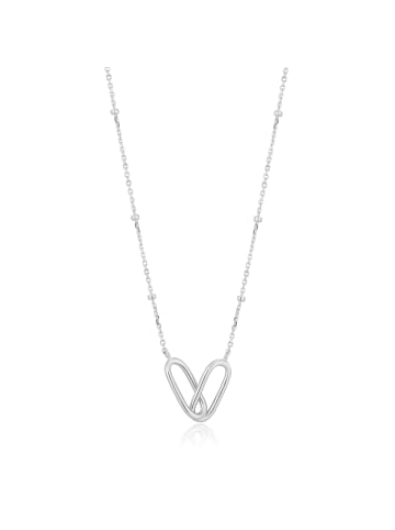 Ania Haie Kette The Mini Heart Link in silber