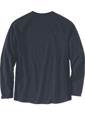 CARHARTT  Longsleeve "Forced Flex 104617" in Blau