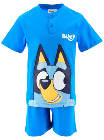 Bluey Schlafanzug kurz Bluey in Blau