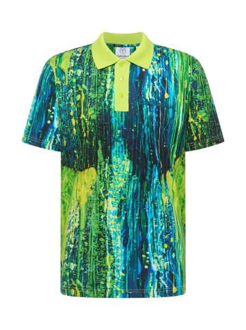 Carlo Colucci Poloshirt Fascella in Petrol