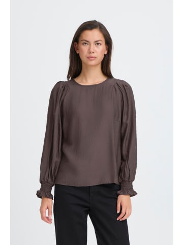 ICHI Langarm IHWILMA Regular fit in SHALE