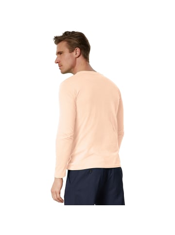 tectake Einfarbiges Langarm-Shirt für Männer, hautfarben