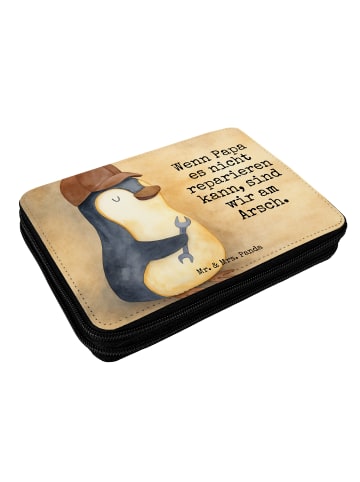 Mr. & Mrs. Panda Federtasche Wenn Papa es nicht reparieren kann,... in Weiß