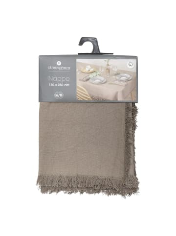 Atmosphera Créateur d'intérieur Tischdecke in grau