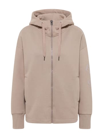 ELBSAND Zip-Jacke mit Kapuze Mynthe in Silver Sand