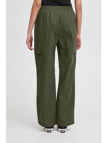ICHI IXKECIA PA Regular fit in Dark green