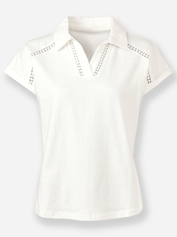 WITT WEIDEN V-Shirt in ecru