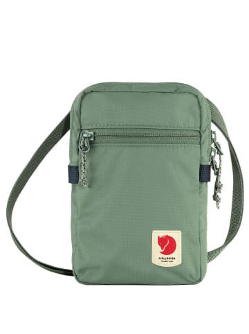 FJÄLLRÄVEN High Coast Pocket - Umhängetasche 17 cm (sunset orange) in patina green