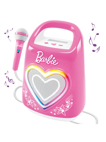 LISCIANI Barbie Partymaker Lautsprecher und Mikrofon in pink