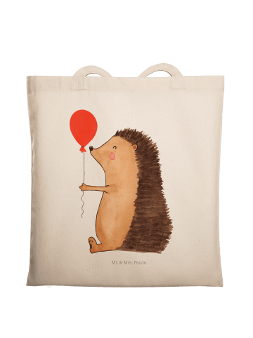 Mr. & Mrs. Panda Laptoptasche Igel Luftballon ohne Spruch in Creme