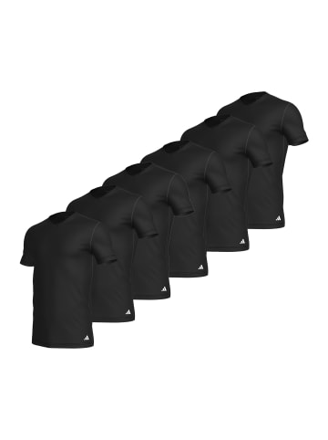 Adidas Sportswear Unterhemd / Shirt Kurzarm Active Core Cotton in Schwarz