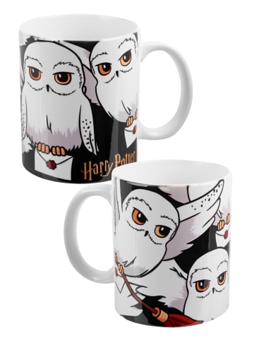 United Labels Harry Potter Tasse -Hedwig - 320 ml in blau/schwarz