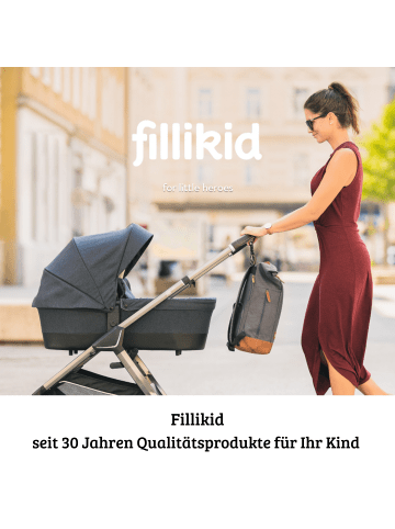 fillikid Echtfell-Winterfußsack Nanga Exklusiv in Toffee