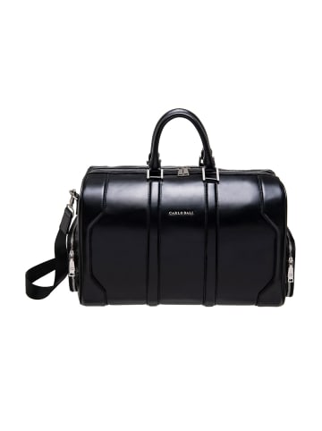 Carlo Dali Weekender ATLAS 44 cm x 29 cm x 25 cm in Schwarz